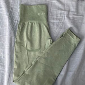NVGTN sage green contour leggings